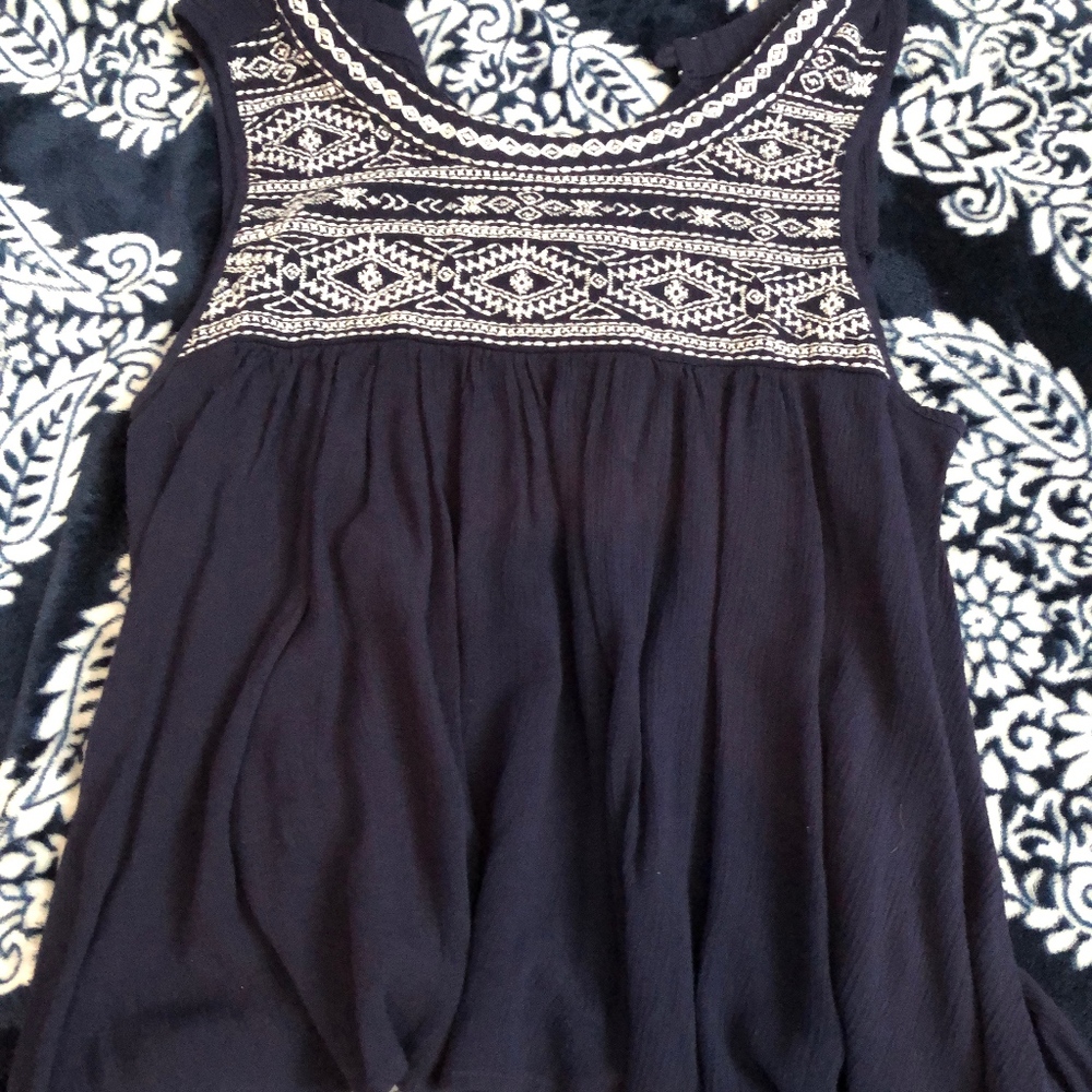 Navy Blue Tank